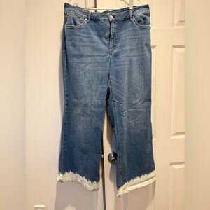 Seven Jeans Bella Wide Leg Jeans (plus size 20w)
